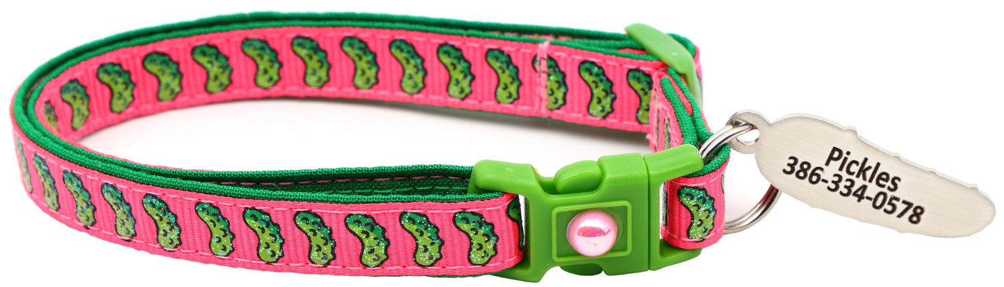 Pickles Breakaway Cat Collar-24