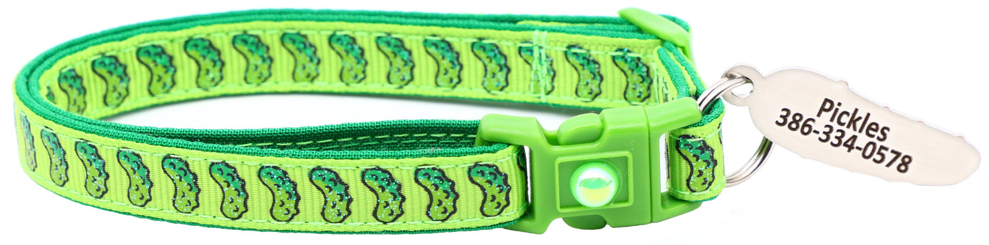 Pickles Breakaway Cat Collar-23
