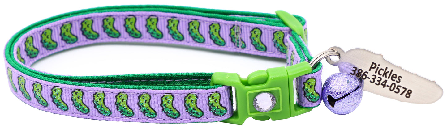 Pickles Breakaway Cat Collar-41