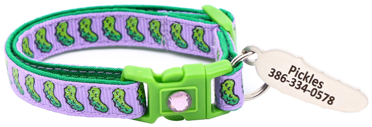 Pickles Breakaway Cat Collar-22