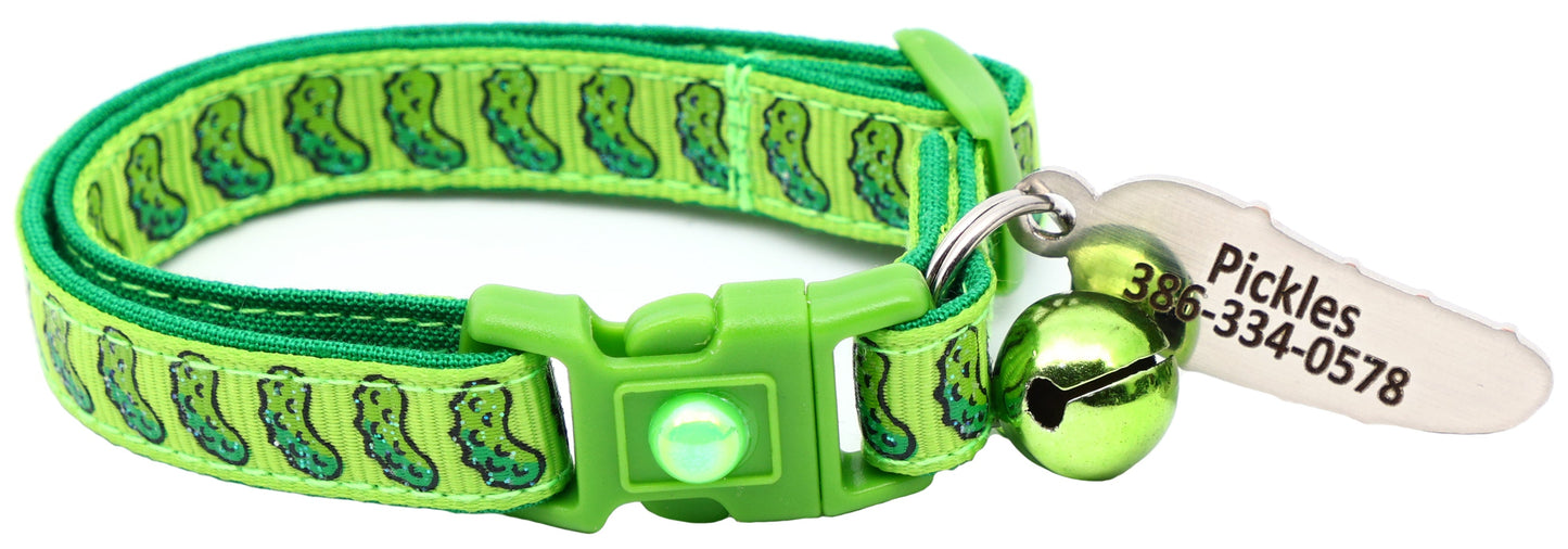 Pickles Breakaway Cat Collar-34