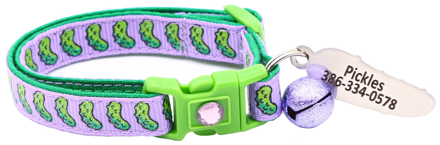 Pickles Breakaway Cat Collar-37