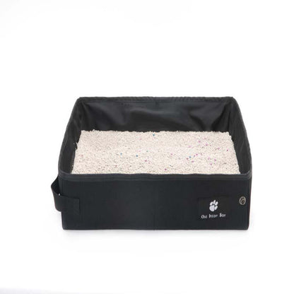 Portable Pet Travel Litter Box: The Ultimate On-The-Go Solution For Your Furry Friend-3
