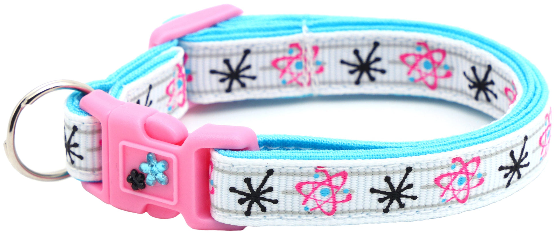 Atoms on White Cat Collar-7