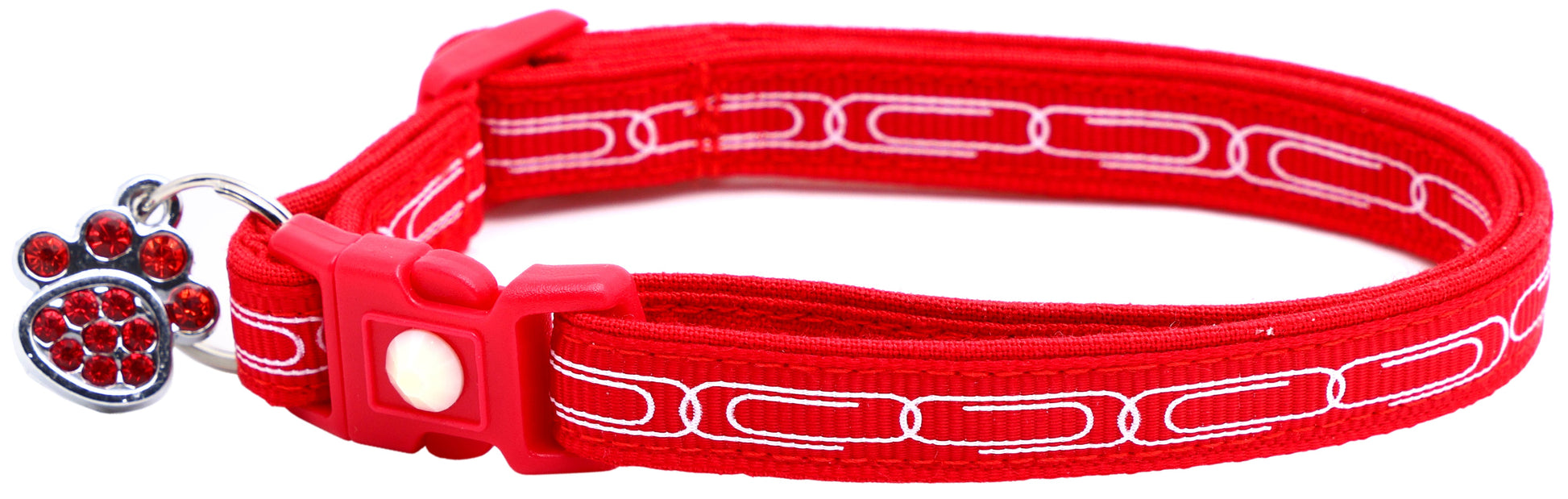 Paper Clip Chain Cat Collar-2